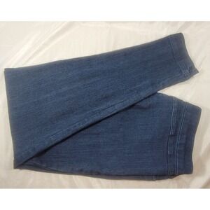 Venus Women's Pull-on Stretch Ankle Jeans - Dark Wash - Size Large, 29" Inseam